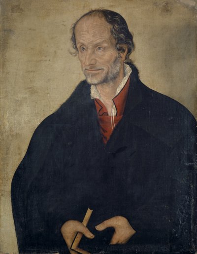 صورة فيليب Melanchthon ، c.1560-80 بواسطة لوكاس الأصغر حجما
